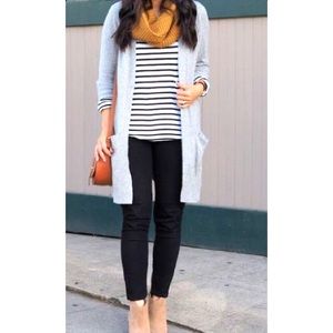 NEW Talbots Black Ankle Pants